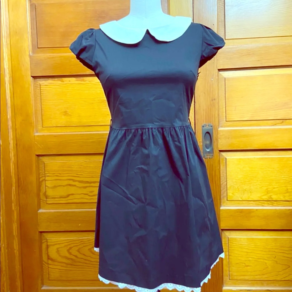 Peter Pan Collar Gothic Dress 💀